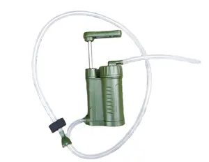 Outdoor camping hiking water filter field survival portable water purifier for emergency rescue drinking water filter