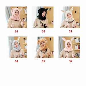 Зимняя шапка из искусственного меха с мультяшным плюшевым эльфом, теплая шапка-ушаная шапка с ушами, шейный платок, шарф, шапка для спорта и вечеринок - Product Image 6