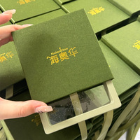 Boîte à collier rigide mini personnalisée en gros, emballage de bijoux en carton écologique et recyclable avec impression de logo pour montres et bijoux