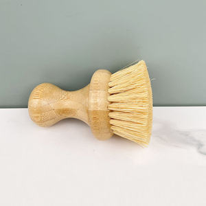 Direttamente pennello piatto vegano naturale del fornitore spazzola di bambù per la <span class=keywords><strong>pulizia</strong></span> della cucina strumenti di <span class=keywords><strong>pulizia</strong></span> scatola di imballaggio fornito azienda - Product Image 3