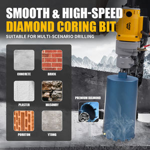 ชุดดอกสว่านแกนเพชรแบบเปียกชุดดอกสว่านแกนหลักแบบเกลียวอาร์เบอร์เจาะแกนน้ำสำหรับอิฐก่ออิฐคอนกรีตแข็ง - Product Image 5