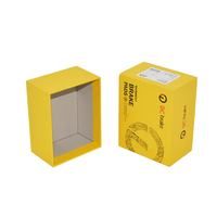 Boîte cadeau personnalisée en carton rigide à deux pièces avec couvercle et base, encre de soja, accessoires automobiles, pièces de freinage automobile, transport et stockage, boîtes de plaquettes de frein
