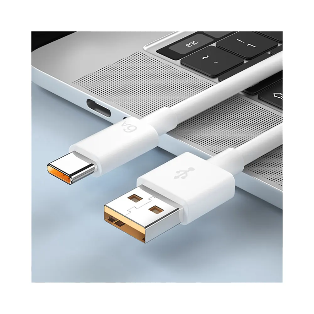 OEM/ODM Super Fast Charging Type-C USB C Android Data Cable Micro Mobile Phone Fast Charging Cable 6A Data Cable For Samsung