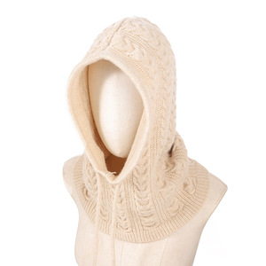 Winter High Quality Pullover Warm Hats Men's Women's Fashion Ear Protection Cable Knitted Ski Balaclava - Product Image 1
