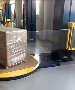 Machine d'emballage de palettes entièrement automatique et personnalisable pour cartons d'entrepôt, machine d'emballage verticale à <span class=keywords><strong>film</strong></span> continu - Product Image 5