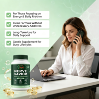 Produit transfrontalier très demandé : Nerve Savior 60 Capsules, fourni directement par l'usine d'origine