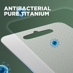 <span class=keywords><strong>Set</strong></span> di 3 <span class=keywords><strong>Taglieri</strong></span> in Titanio 100% Puro per Cucina Nuovi <span class=keywords><strong>Taglieri</strong></span> a Doppio Lato di Grado Alimentare - Product Image 3