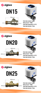 Vanne d'eau intelligente <span class=keywords><strong>WiFi</strong></span>/Zigbee contrôlée par application sans fil EWelink DN15/DN20/DN25, Vanne à boisseau sphérique étanche IP65, Commande vocale pour Garage, Bar, <span class=keywords><strong>PC</strong></span> - Product Image 4