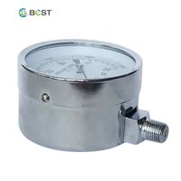Bellows Capsule Micro Pressure Measuring Instruments for Gas with Stainless Steel Differential Pressure Gauge