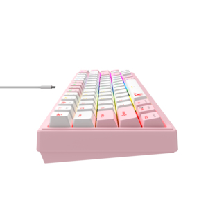 <span class=keywords><strong>Teclado</strong></span> Mecánico para Juegos <span class=keywords><strong>Havit</strong></span> KB874L Profesional, 67 Teclas, Interruptor Azul, Cableado, USB, Retroiluminación RGB, Intercambiable en Caliente - Product Image 5