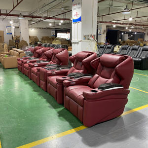 เก้าอี้โซฟาแบบแคปซูลเดี่ยวสำหรับโฮมเธียเตอร์หรูหราทันสมัย - Product Image 3