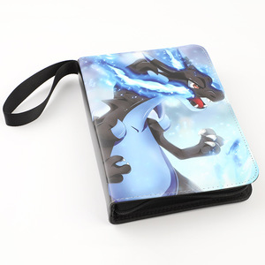 Công Suất Lớn Pokémon Thẻ Chất Kết Dính 4 Túi Tách Giao Dịch Thẻ Chất Kết Dính Trang Tay Áo Với Dây Kéo - Product Image 3