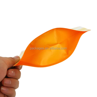 Custom Food Grade Standing Kraft Paper Shea Butter Cone Cashew Nuts Kernel Plastic Package Bag for Nut