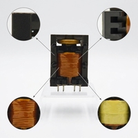 Transformateur haute fréquence à noyau de ferrite IATF16949 à enroulement en cuivre PQ35 100uH-1000uH 12V 24V 48V pour driver LED