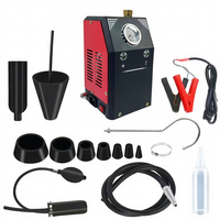 Détecteur de fuite de fumée automobile, kit d'accessoires complet, testeur de fuite de fumée pour système de vide des conduites de carburant EVAP de voiture