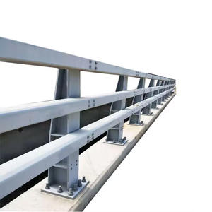 Pont anti-chute garde-corps en acier inoxydable pont d'autoroute barrière de sécurité routière pont barrière anti-collision panneau de clôture métallique - Product Image 3