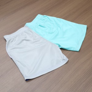 Pantalones Cortos Deportivos de Malla Bicolor Personalizados para Hombre, Transpirables, con Estampado y Logotipo Personalizado - Product Image 6