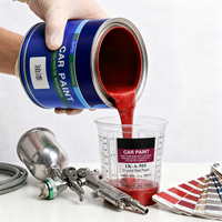 Peinture automobile 1K couleur unie de qualité supérieure, économique, pour petits garages locaux
