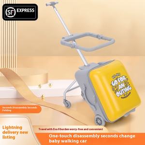 Housse de <span class=keywords><strong>valise</strong></span> extensible unisexe pour bébé, style tendance, imperméable, avec siège enfant et sac de rangement pour voyage - Product Image 3