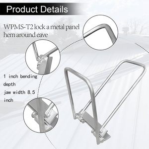 Ourlet à main bricolage de haute précision pour toit en métal à joint debout bord de panneau de toit Durable plus proche pour la <span class=keywords><strong>réparation</strong></span> d'installation OEM ODM - Product Image 5