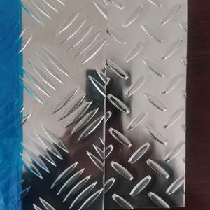 5052 5083 Plaque antidérapante en feuille d'aluminium polie en diamant pour usage industriel pour le platelage de bateau - Product Image 2