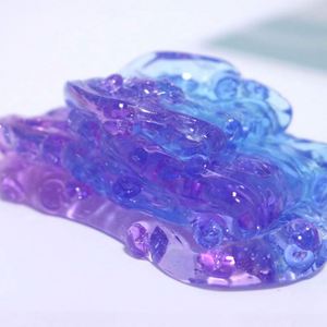 Galaxy Lab Glacier Crystal <b>Slime</b> Barrel Change Color Oil Clear Crazy Playdough Putty Eco-Friendly Plastic Clay Educational - Product Image 6