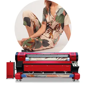 易于维护1440dpi染料热升华布纺织打印机:
