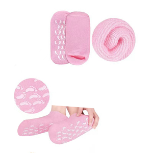 Calcetines de Gel Antideslizantes, Calcetines Hidratantes para Pies Secos y Agrietados, para Hombres y Mujeres - Product Image 1