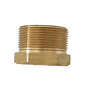 Copper Plumbing Pipe Fittings Names und Parts Thread Brass Hydraulic Flare Male Female Male Thread, männlichen Equal Forged Hexagon 100