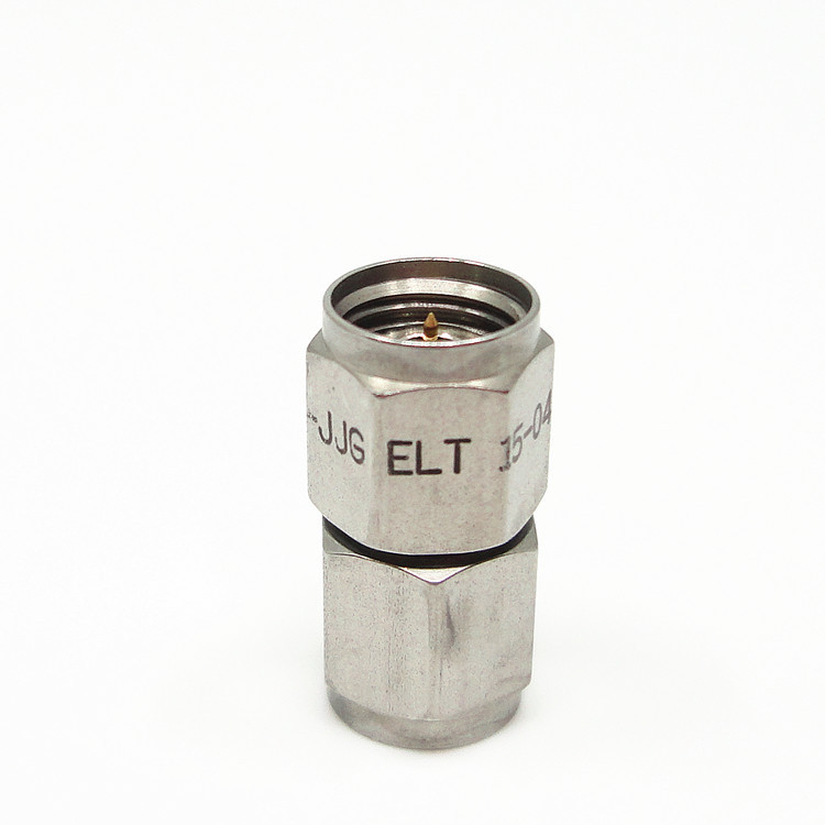 Nickel Plaqué 2.4mm Mâle à Mâle Droit Ondes Millimétriques Adaptateur Connecteurs