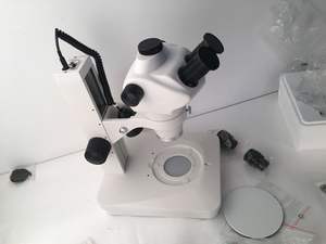 C 마운트 어댑터 (B2.219TB26) 가 있는 5x-80x LED 삼안 스테레오 줌 현미경 - Product Image 6