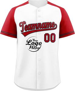 Jersey de béisbol en blanco, uniformes deportivos para niños, Jersey de fiesta, Jersey de béisbol, camisas de manga corta con botones, cosidas personalizadas - Product Image 4
