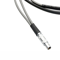 Sonde de température pour humidificateur compatible avec le circuit respiratoire DRG, connecteur métallique 4 broches