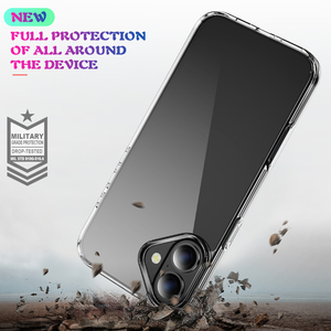Custodia Ultra Sottile in TPU e PC Rigido Trasparente per <span class=keywords><strong>iPhone</strong></span> 16 15 14 Plus 13 12 <span class=keywords><strong>11</strong></span> 17 <span class=keywords><strong>Pro</strong></span> Max <span class=keywords><strong>con</strong></span> <span class=keywords><strong>Protezione</strong></span> <span class=keywords><strong>Fotocamera</strong></span> - Product Image 4