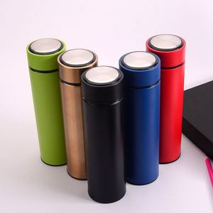 500ml Stainless Steel Luxury Vacuum Insulated Thermos Cup <b>Double</b> <b>Walled</b> Travel Thermo Coffee <b>Mug</b> Water Bottle With Custom Logo - Product Image 4