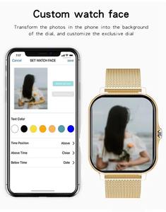 สมาร์ทวอทช์แฟชั่นที่ดีที่สุด นาฬิกาติดตามการออกกำลังกาย กันน้ำ รองรับบลูทูธ ใช้งานร่วมกับโทรศัพท์แอนดรอยด์ - Product Image 3