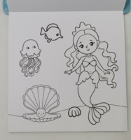 Meilleure vente Livre magique coloré avec sirène pour les enfants