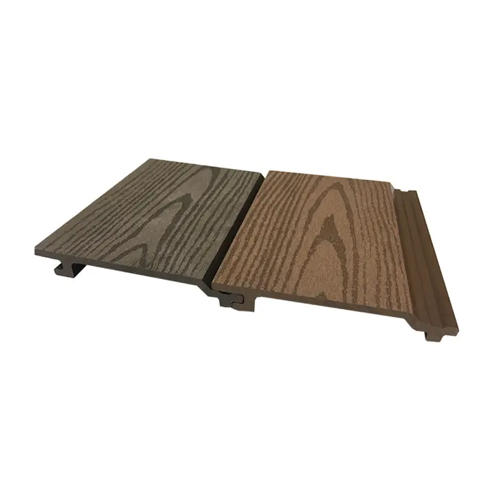 waterproof exterior wpc wall outdoor deep 3d embossing wood wpc wall ceiling cladding outdoor