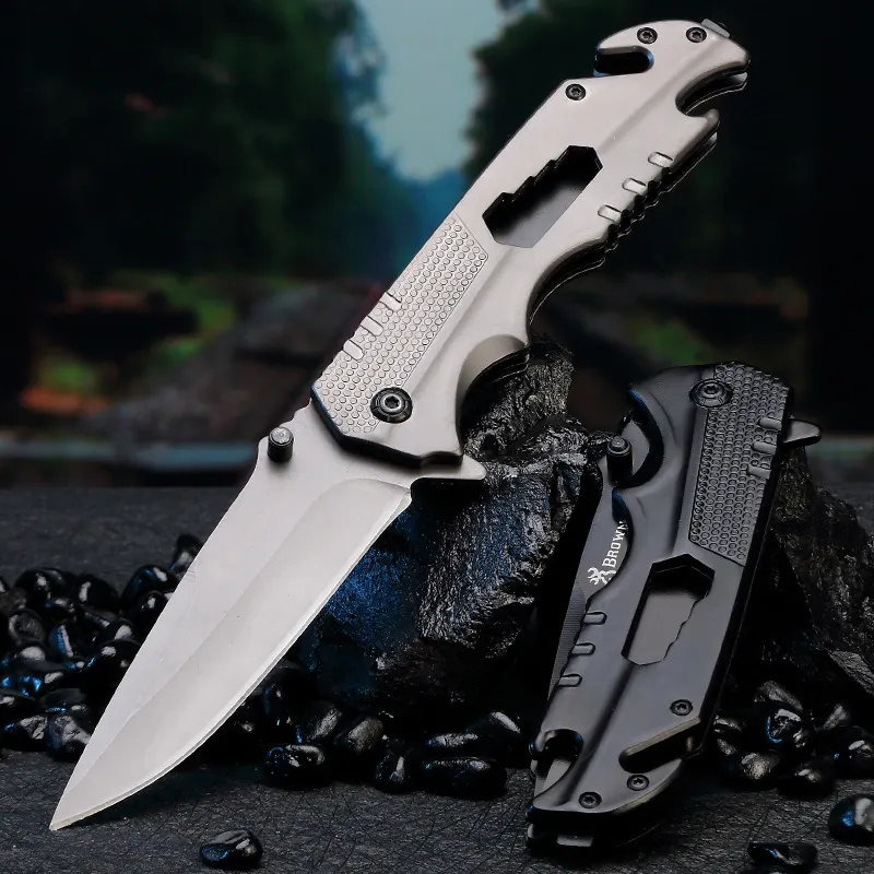 سكين تكتيكي قابل للطي بجودة عالية وسعر معقول ، سكاكين جيب متعددة الأدوات قابلة للطي من الفولاذ المقاوم للصدأ بكميات كبيرة