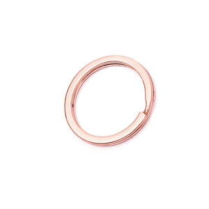 <b>Car</b> Keychain <b>Key</b> <b>Rings</b> Zinc Alloy Metal Flat <b>Ring</b> Home Use Accessory - Product Image 2