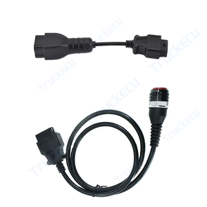 Cable de diagnóstico de camiones pesados Vocom 9993832 Cable de 14 pines + Vocom 88890304 Herramienta de diagnóstico de camiones Cable OBD2 - Product Image 1