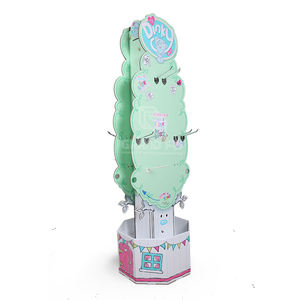 Nueva llegada lindo oso dos lados gancho exhibición de piso estante - Product Image 4