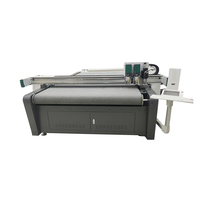 Plotter de superficie plana Digital de cartón rígido de 2mm en stock en blanco promocional completamente automático cortadores mesas máquinas con alta precisión