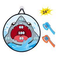 24 pouces enfants pour Velcro collant jeu de fléchettes cible tapis ensemble jeux de sport miniatures pour arrière-cour tissu matériel