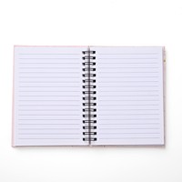 Carnet à spirale A5 noir ligné à couverture rigide avec citations romantiques pour journal intime et cadeaux pour adolescentes - Vente en gros