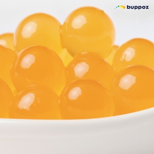 พีชป๊อปปิ้งโบบา 130 กรัม แบบถ้วย ฮาลาล HACCP สำหรับร้านชานมไข่มุก รับผลิตแบบ OEM - Product Image 4