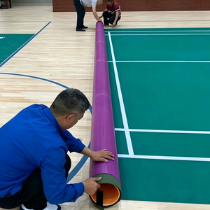 Rollo de Suelo Acrílico Modificado para Canchas de Pickleball y Tenis, Resistente al Desgaste, Antideslizante, Resistente al Agua, Estable a los Rayos UV, con Reducción de Ruido y Seguro - Product Image 1