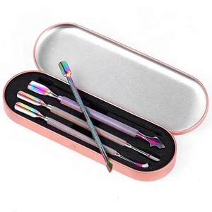 1 <b>Set</b> Stainless Steel Tweezers Cuticle Nipper <b>Nail</b> Art Tool Professional <b>Gel</b> Polish Remove Manicure Kit Beauty Care Kit - Product Image 5