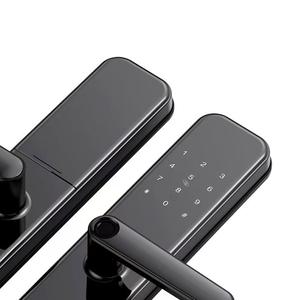 قفل باب ذكي من سبائك الزنك مع خاصية فتح البصمة وكلمة المرور، متوافق مع تطبيق Tuya للأبواب الخشبية/الزجاجية/الفولاذية، بيع مباشر من المصنع - Product Image 6