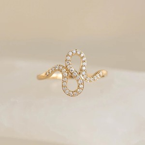 Anillo Vintage de Diamante Cultivado en Laboratorio Personalizado, Oro de 14k, Corte Brillante Redondo, Joyería de Lujo para Mujer RIZTA JEWEL DE Color - Product Image 5